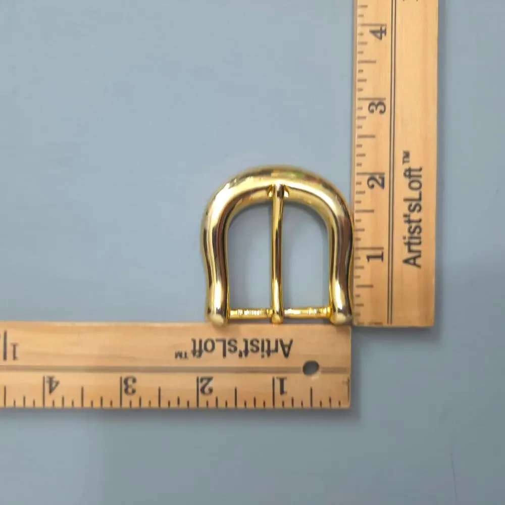 Lot 5 Reclaimed Belt Buckles Mixed Sizes Repurpose Maker Sewing Supply Upcycling